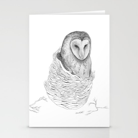 The Owl - Tangled Stationery Cards