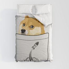 Doge pocket Comforter