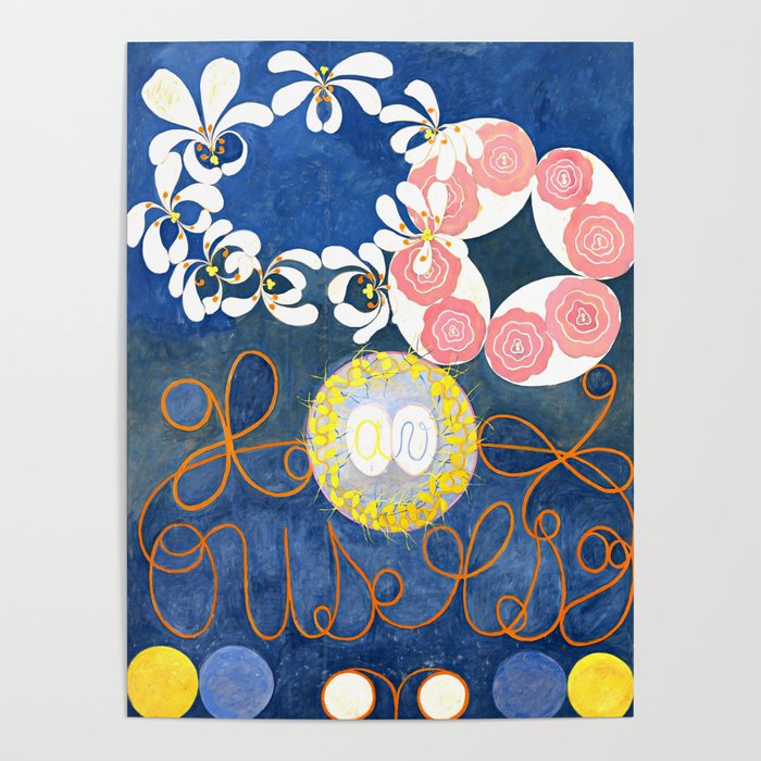 Hilma af Klint "The Ten Largest, No. 01, Childhood, Group IV" Poster