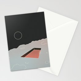 Moon Pool Stationery Cards