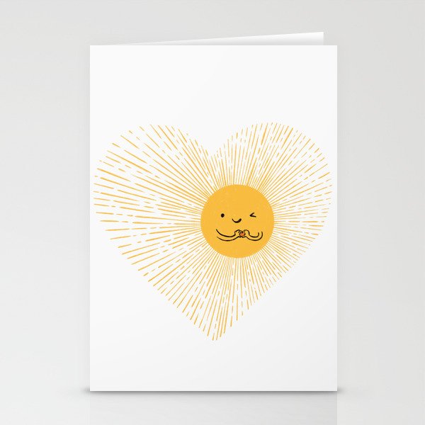 You are the Sunshine of my heart Stationery Cards