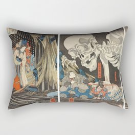 Takiyasha the Witch and the Skeleton Spectre Rectangular Pillow