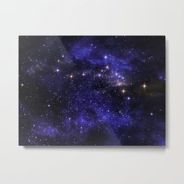 Stars and nebula Metal Print