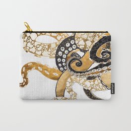 Metallic Octopus Carry-All Pouch