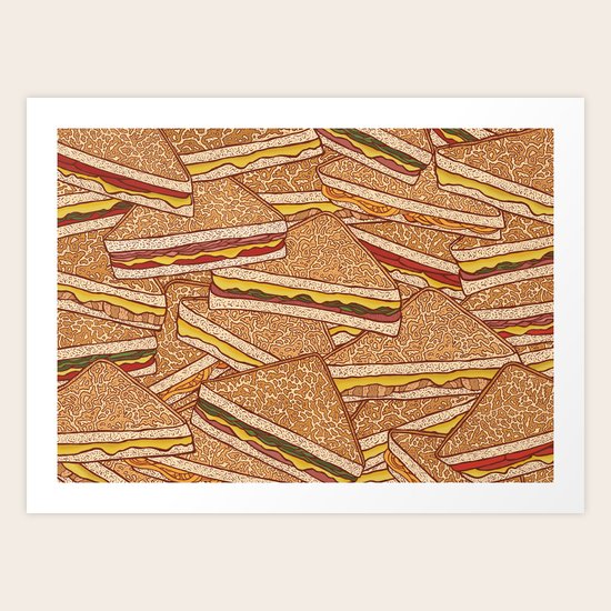 Jaffles Art Print