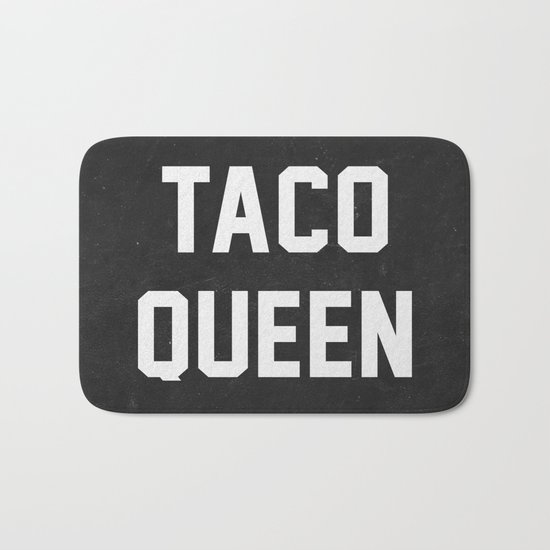 Taco Queen Bath Mat