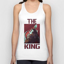 The King (with text) Unisex Tank Top