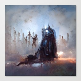 Occult Gothic Aesthetic - Eternal life Dark Art  Canvas Print