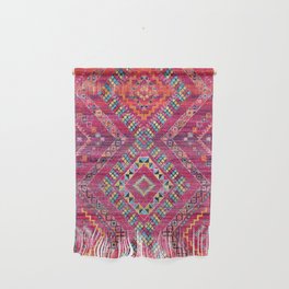 N118 - Pink Colored Oriental Traditional Bohemian Moroccan Artwork. Wall Hanging