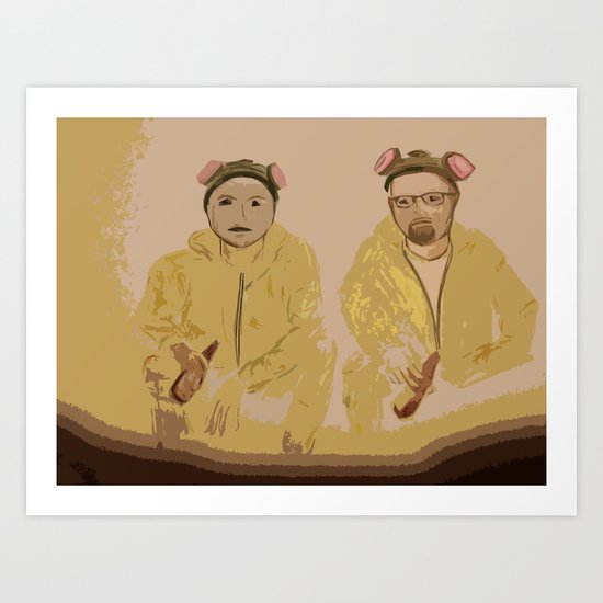 Breaking Bad Art Print