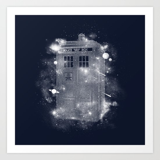 Tardis Art Print