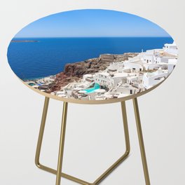Santorini, Oia Village, Greece Side Table
