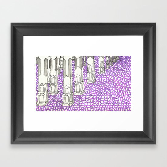 Dwarrowdelf (aka Moria) Framed Art Print