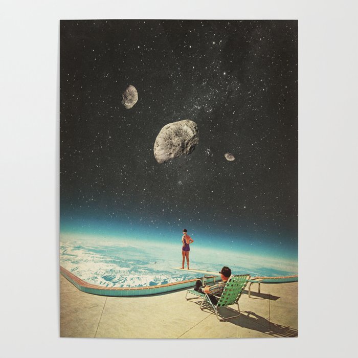Summer with a Chance of Asteroids Poster