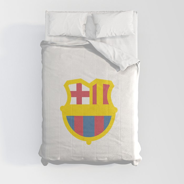 barcelona logo Comforter