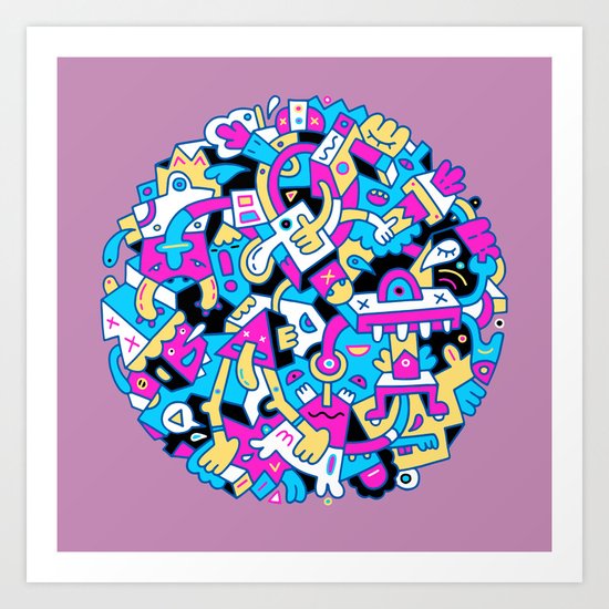 Dimbleby's Dilemma Art Print