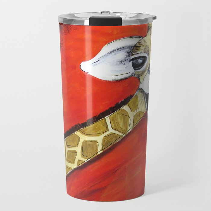 Joyful Giraffe Travel Mug