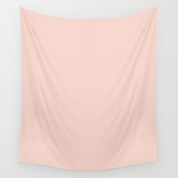 Simply pink and Rose Gold texture - Color Wall Tapestry