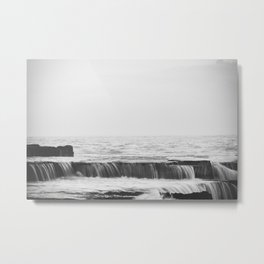 In a mood Metal Print | Water, Sea, Relaxing, Ocean, 2018, Erinwebster, Maroubra, Flowingwater, Milkywater, Digital 