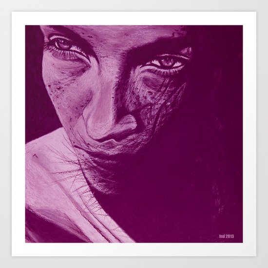 la mala Art Print