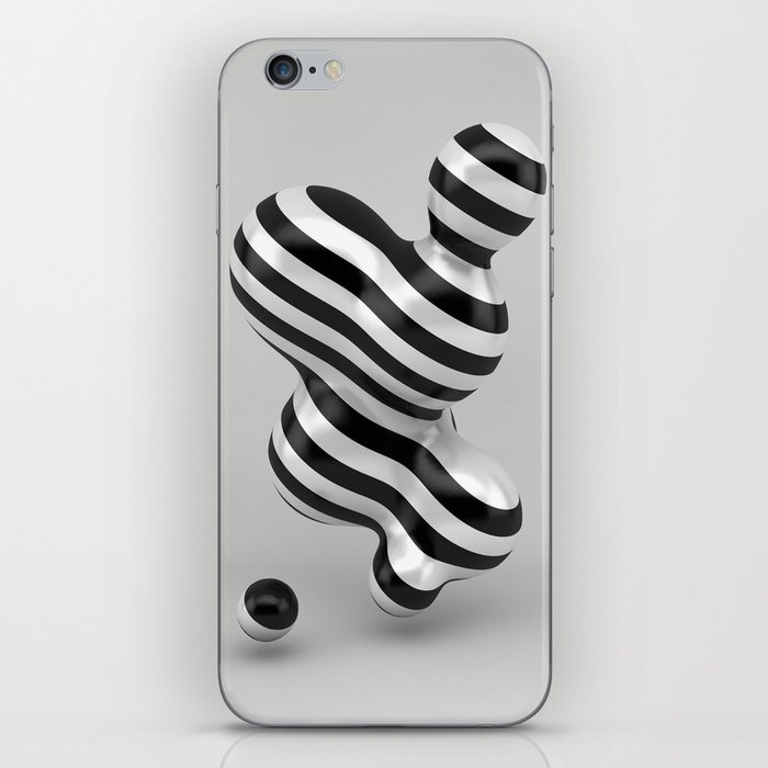 Primitive Stripes iPhone Skin