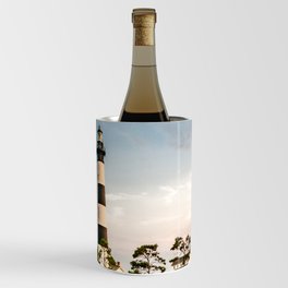 Bodie Island Lighthouse Outer Banks North Carolina Beach OBX Print Wine Chiller