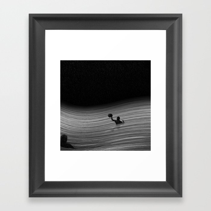 Water Polo Framed Art Print