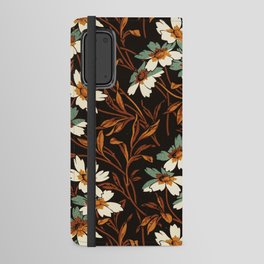 Vintage Floral 8a Android Wallet Case