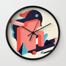 impossible geometry Wall Clock