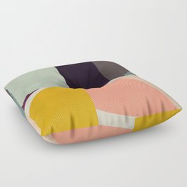 shapes abstract Floor Pillow