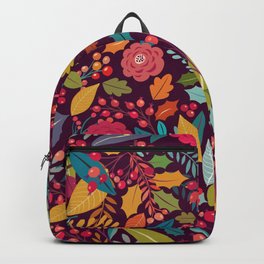 autumn leaves fall Backpack