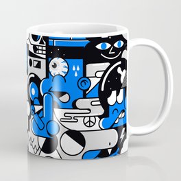 GET THE PARTY STARTED. STREET ART2 Coffee Mug