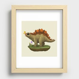 Stegosaurus  Recessed Framed Print