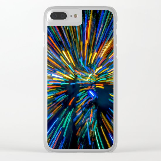 Explosion of Color Clear iPhone Case