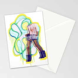 Dripping Brain Stationery Cards