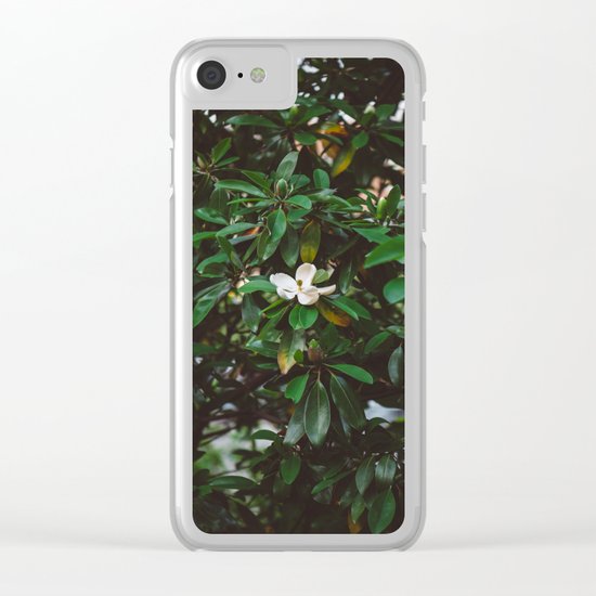 Magnolia Clear iPhone Case