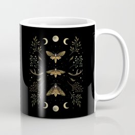 Death Head Moths Night Coffee Mug