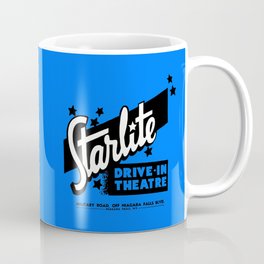Starlite Drive-In Niagara Falls in Blue Coffee Mug