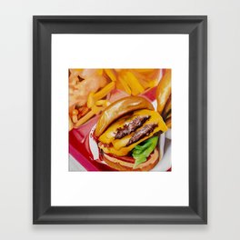 IN-N-OUT Burger Framed Art Print