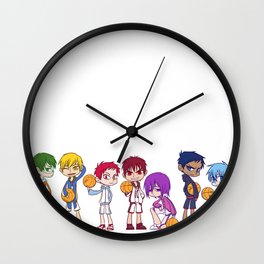 Kuroko no Basket Wall Clock | Movies & TV, Digital, Illustration, People 