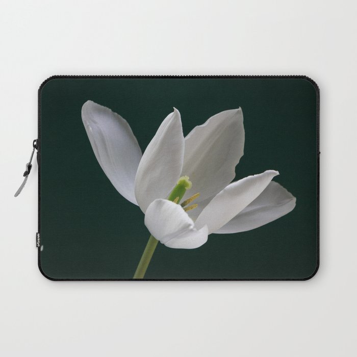 White Tulip Minimalism 1 Laptop Sleeve