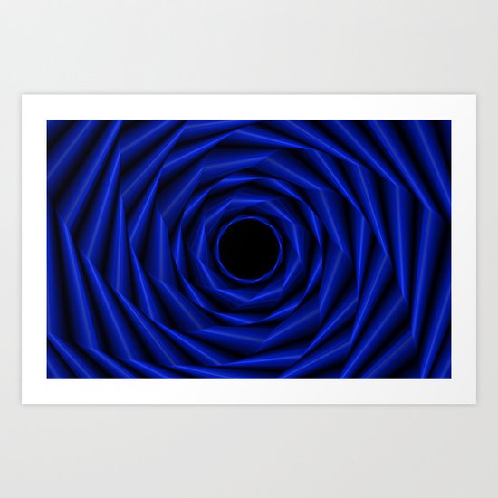 Black hole Art Print