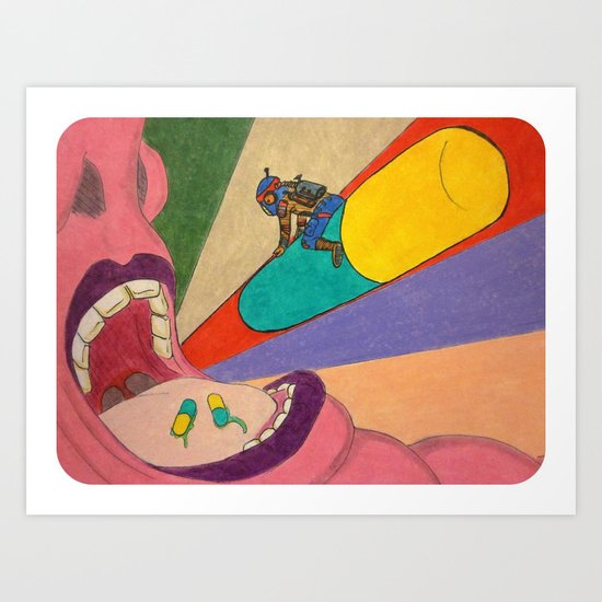 "Coming in for a Landing" Art Print