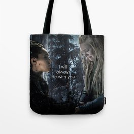 Clexa: " I will always be with you" Tote Bag
