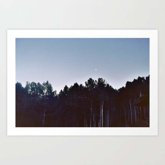 Little Moon Art Print