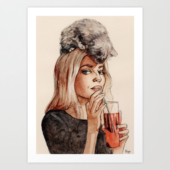 Addicted to Love Art Print