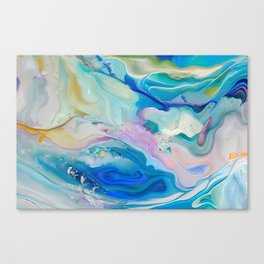 Spiraling Intuition: Dreamscape Painting Collection Canvas Print