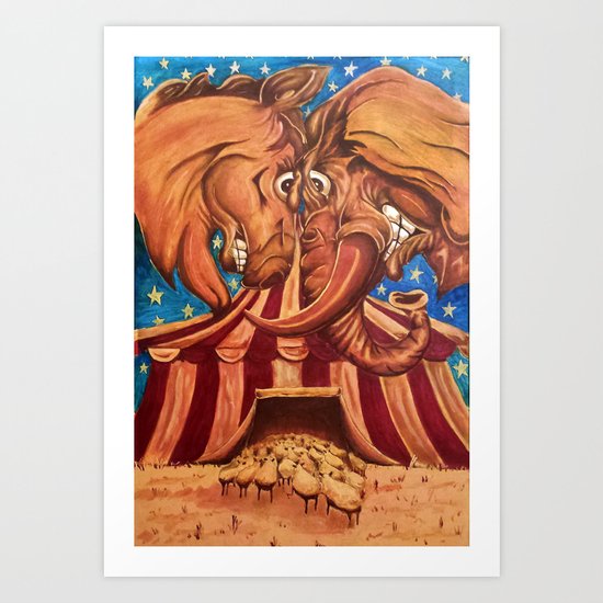 American Politics Art Print