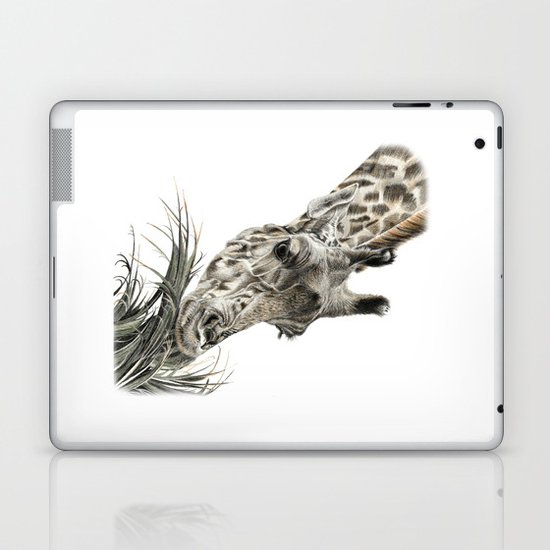 Giraffe - A Long Munch Laptop & iPad Skin