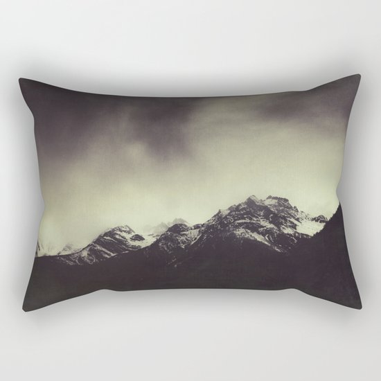 Shadow Mountain - Italian Alps Rectangular Pillow